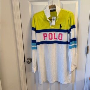 NWT—Ralph Lauren Polo Australian Open Dress with AO Sleeve Detail